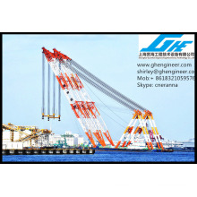 Hydraulic Construction floating crane
